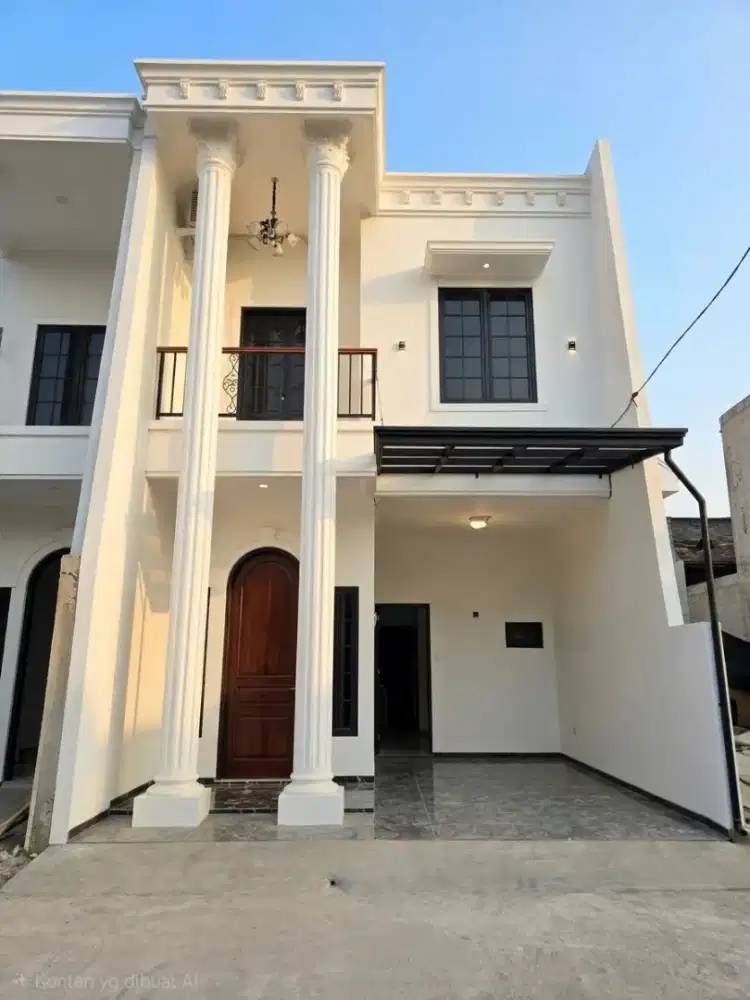 Rumah dijual pondok bambu duren sawit dekat ke stasiun klender
