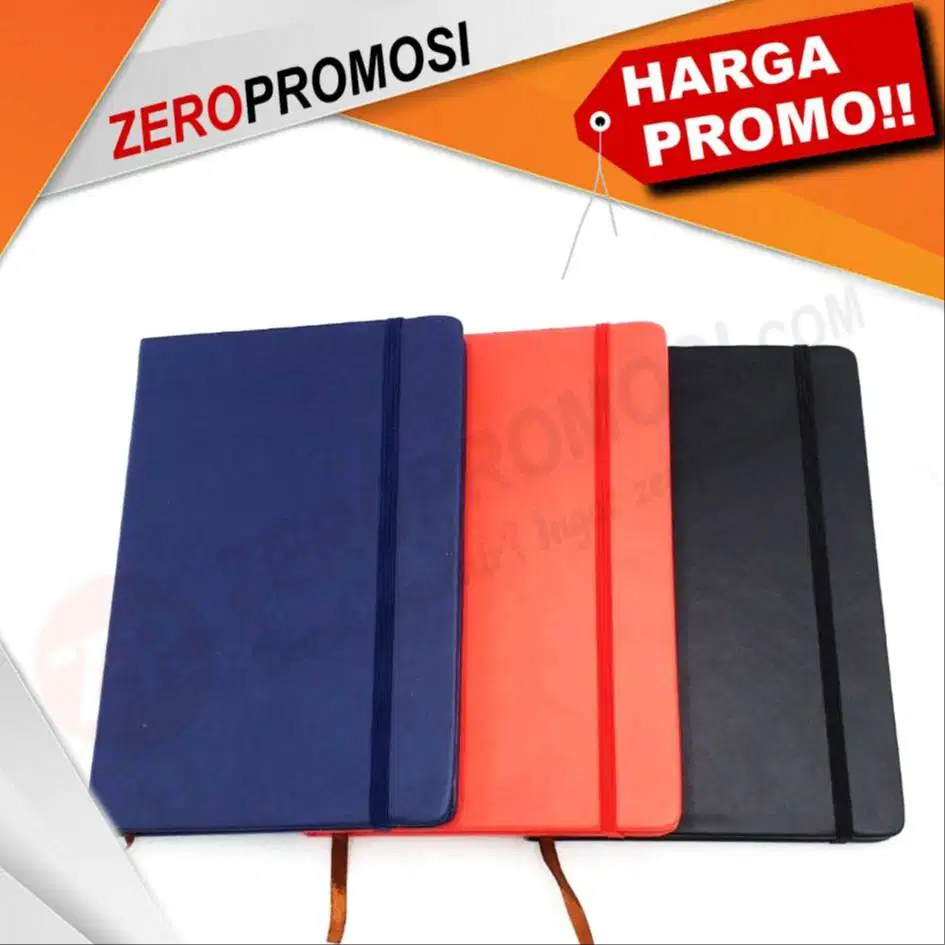 Buku Agenda AGK-04 Hardcover Custom Logo untuk Corporate Gift