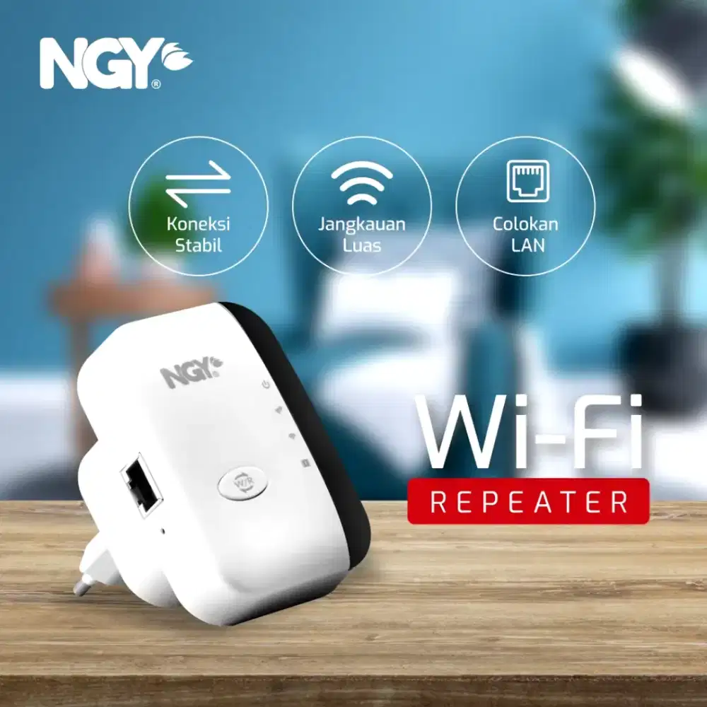 NGY WiFi Repeater / Amplifier Extender 300 Mbps | 81WR NAGOYA