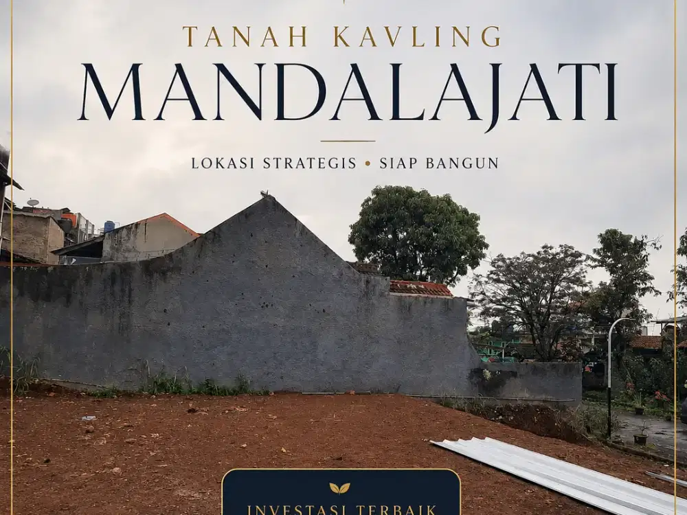 TANAH KAVLING MANDALAJATI DEKAT UBERTOS MALL