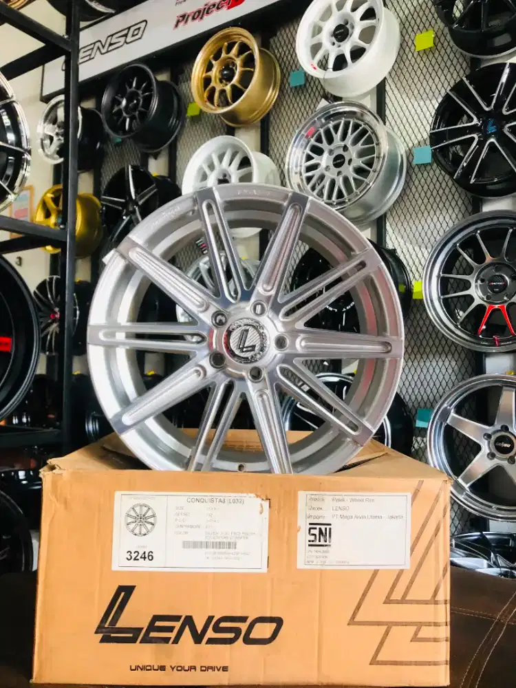 Velg lenso conquista r18 5x114 lbr8/9 et42/35