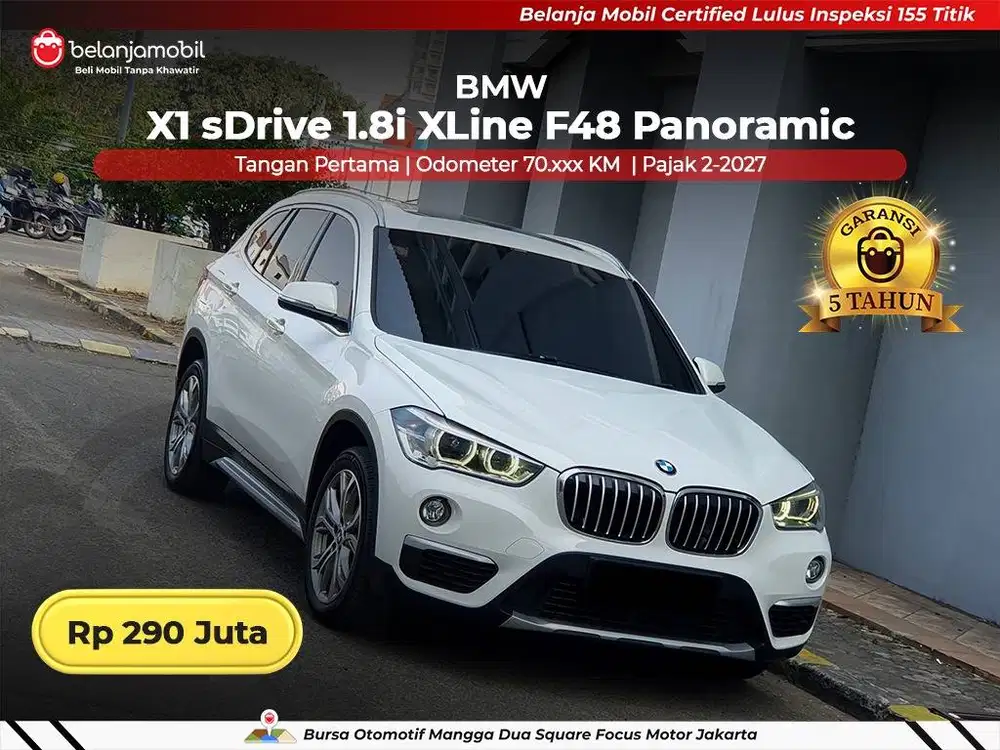 [ LOW KM ] BMW X1 X 1 sDrive 1.8i XLine F48 Panoramic AT 2019/2020
