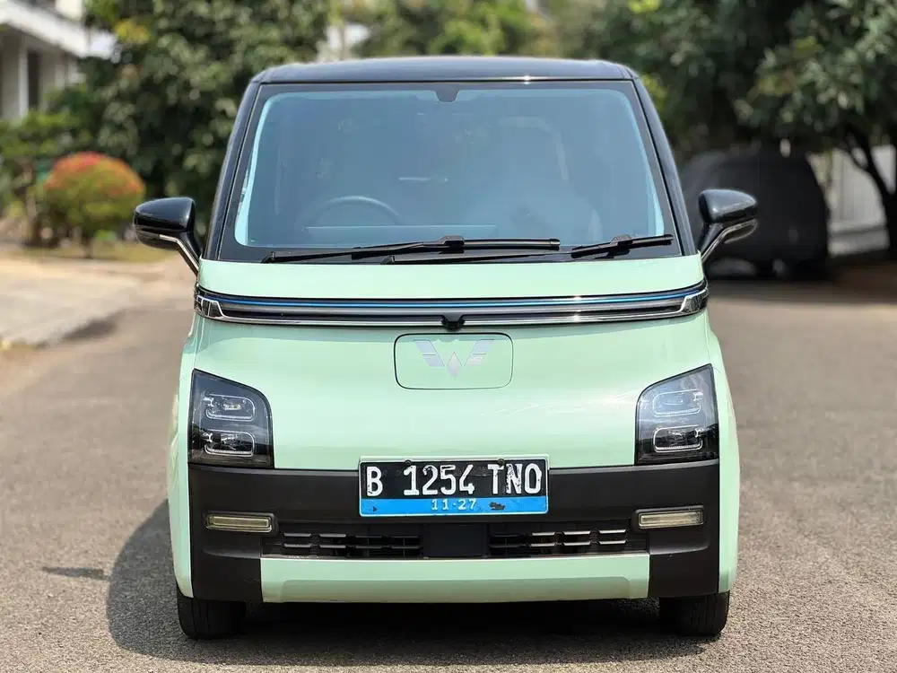 Wuling air ev long range 2022 B1254TNO Hijau (Aha Gallery)