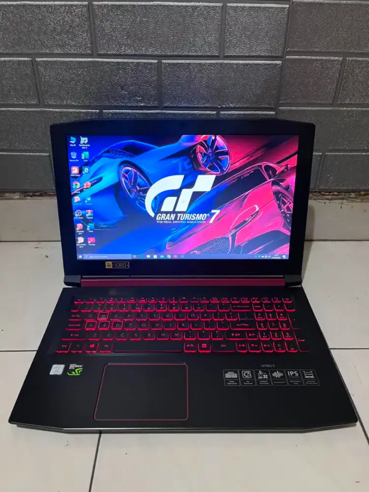 Dijual Acer Nitro 5 AN515 intel core i7-8750H(ram 16/ssd 128/HDD 1 tb)