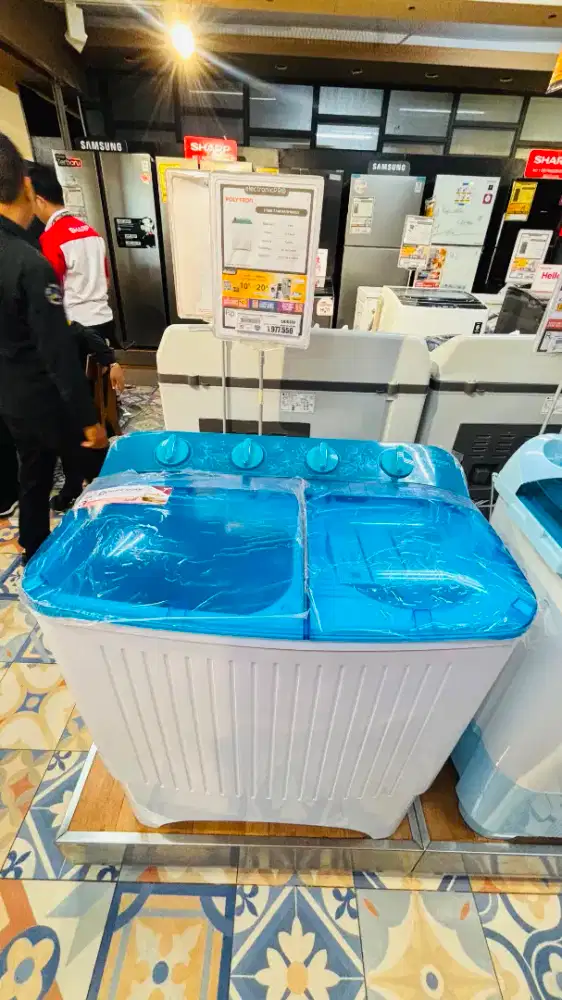 MESIN CUCI 2 TABUNG BISA CICILAN BY HOMECREDIT