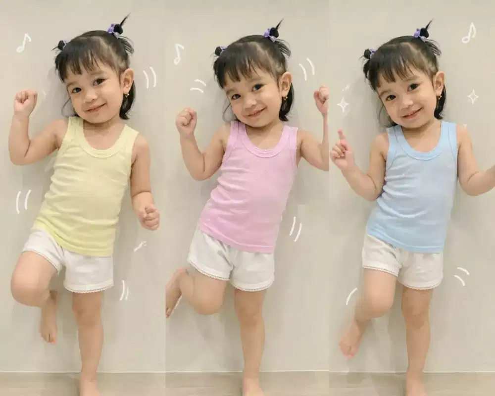 SINGLET DALEMAN ANAK WARNA MURAH