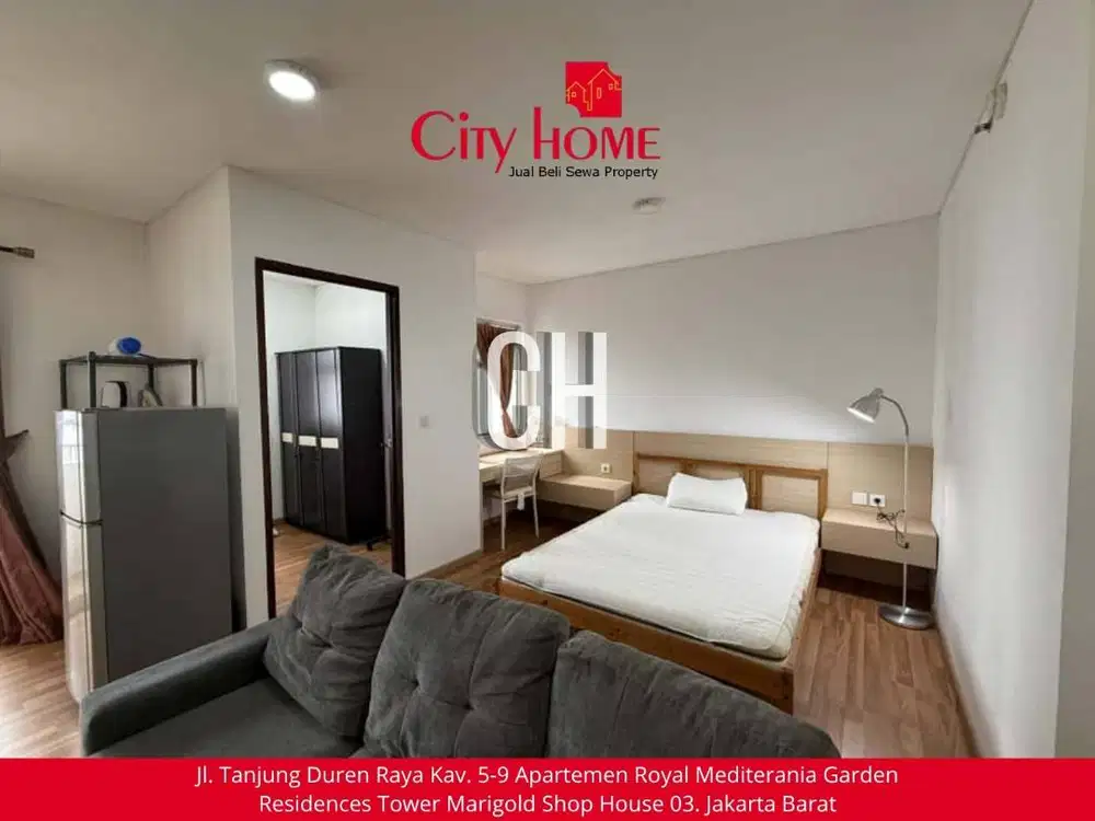 MURAH BANGET! Apartemen 2 Kamar Furnished 40,5m² Jakarta Barat