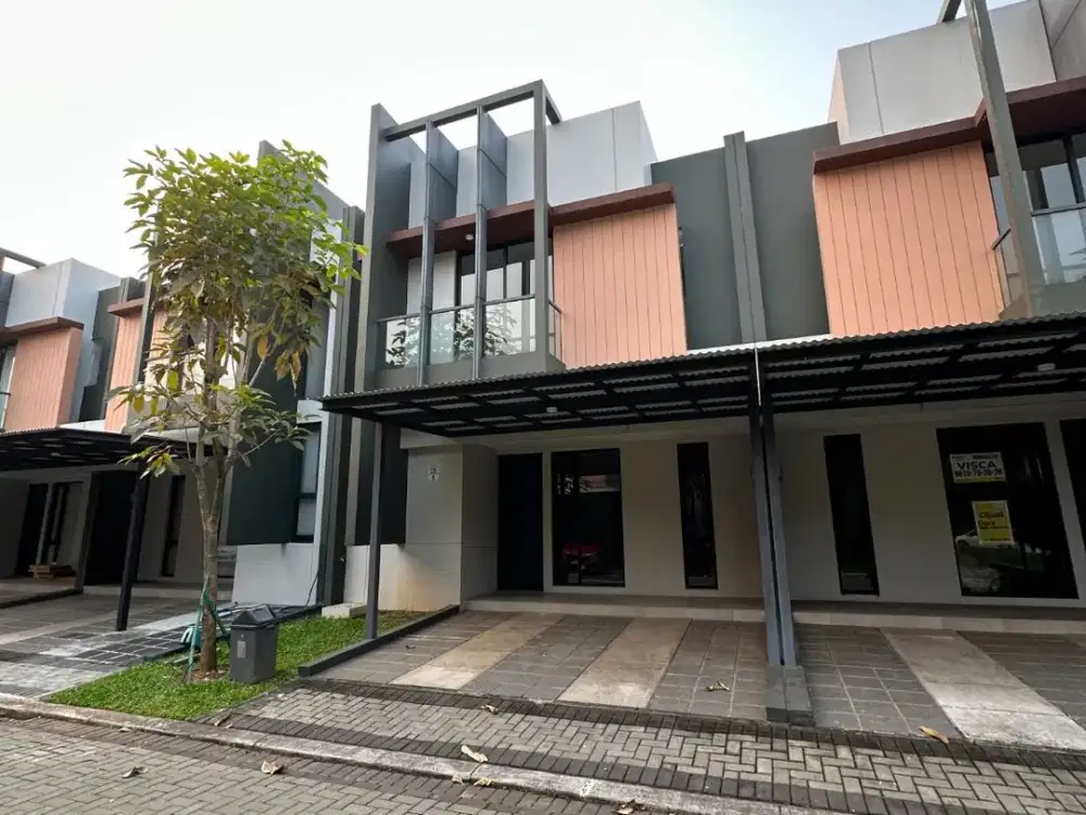 RUMAH BARU SIAP HUNI 2 LANTAI BSD CITY 10 MENIT KE TOL!