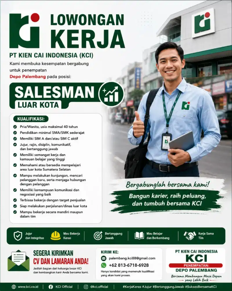 Lowongan Kerja Sales Marketing
