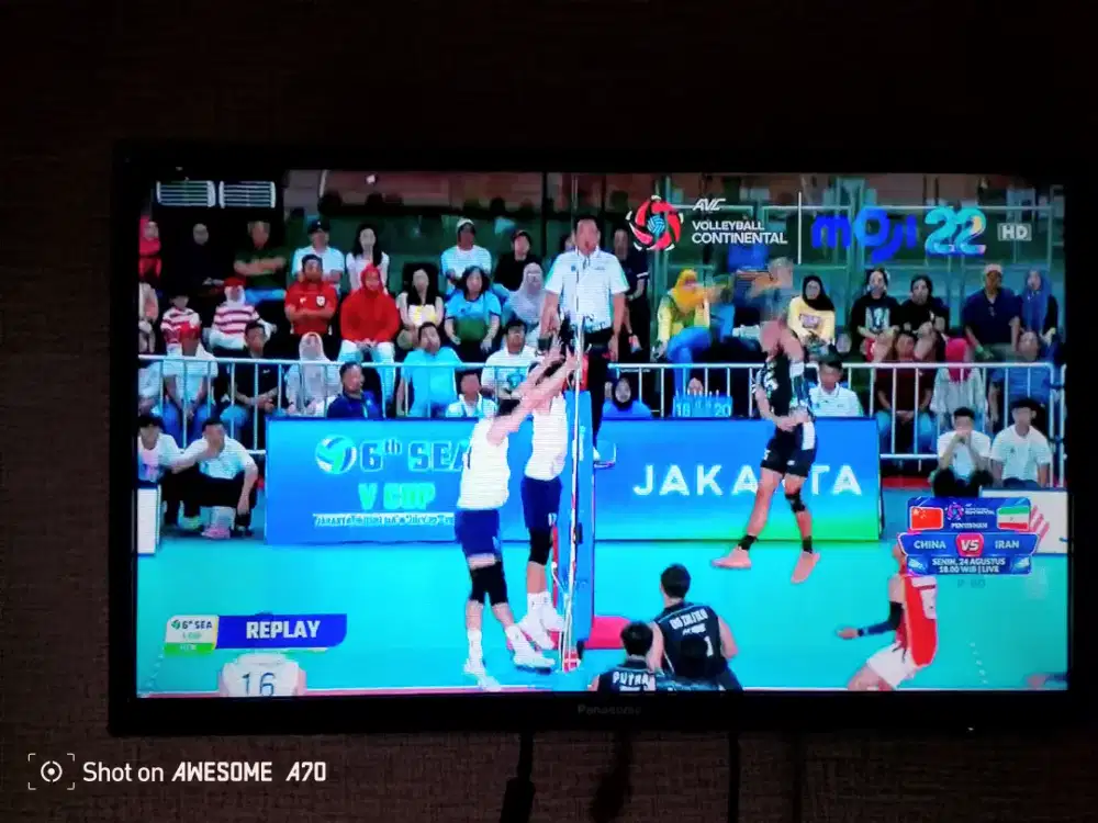 Tv LED Panasonic Mulus + STB Digital