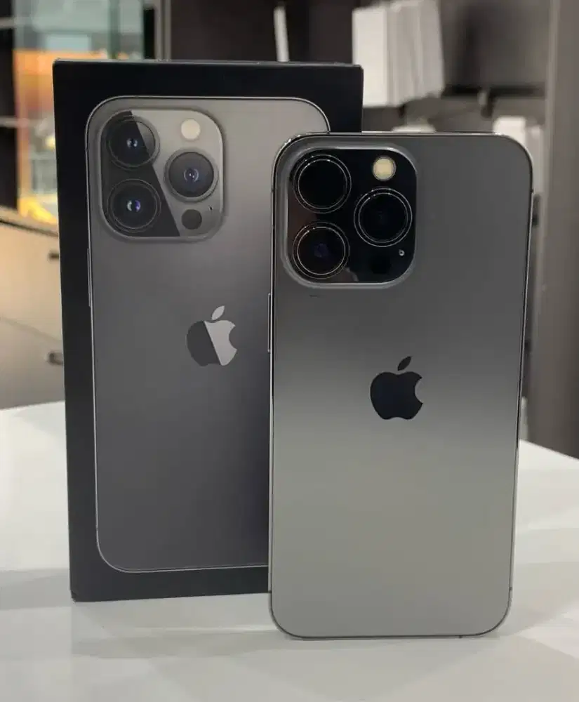 Iphone 13 pro 128gb bea cukai imei terdaftar super mulus like new