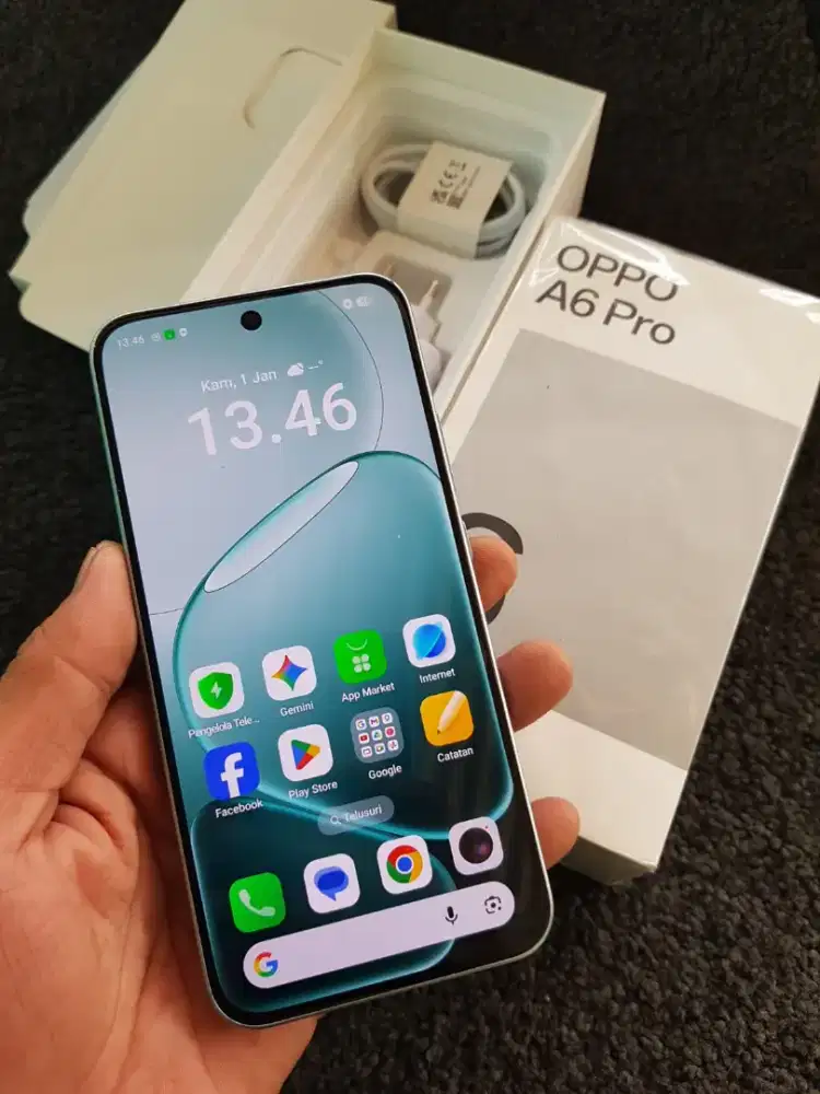 Oppo A6 mulus fresh fulset ram 8+8/256