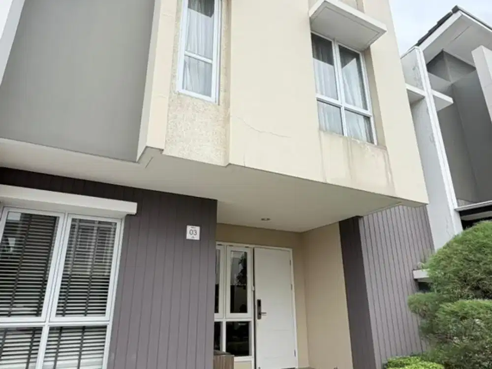 JUAL RUGI Rumah Rossini Symphonia Summarecon Serpong Furnish