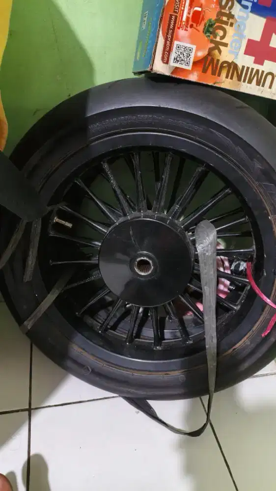 Jual pelek bekas Mio bang baru 2 mingu motor di jual