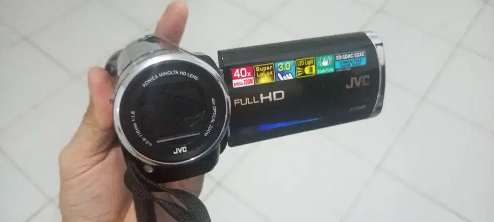 Dijual Handycam JVC GZ E205BAG