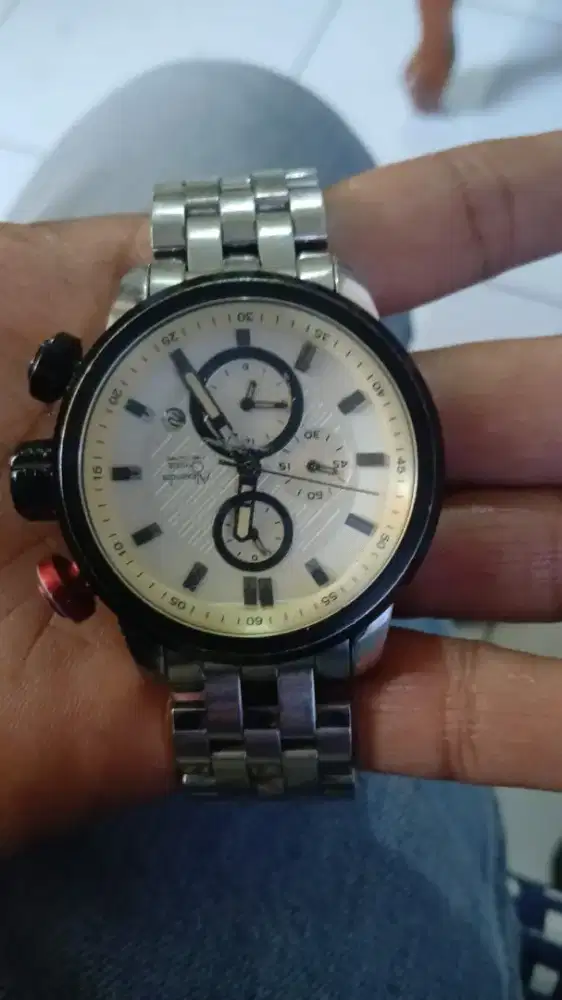 Jam Tangan Alexandre Christie Original Chronograph Aktif