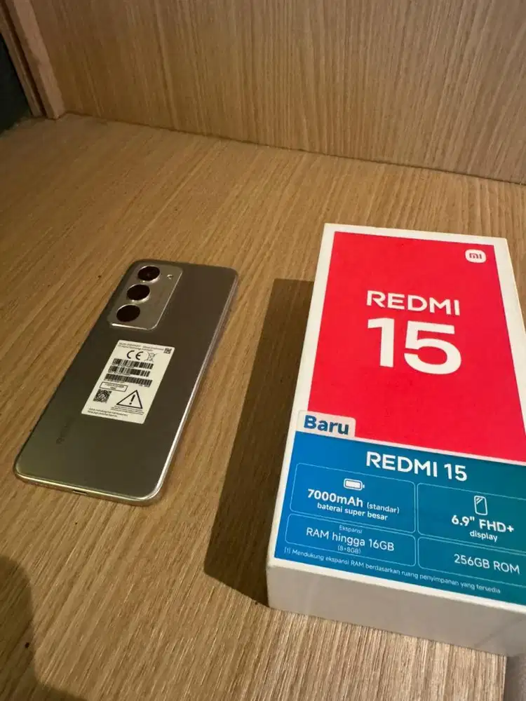 Redmi 15 8/256gb warna sepecial