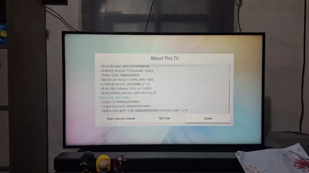 SAMSUNG smart tv UA43NU7090