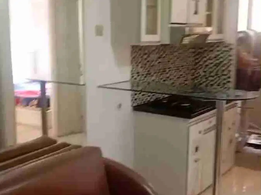 dijual murah apart 2br furnished baru servis dan cat ulang seluruh regency jasmine shm