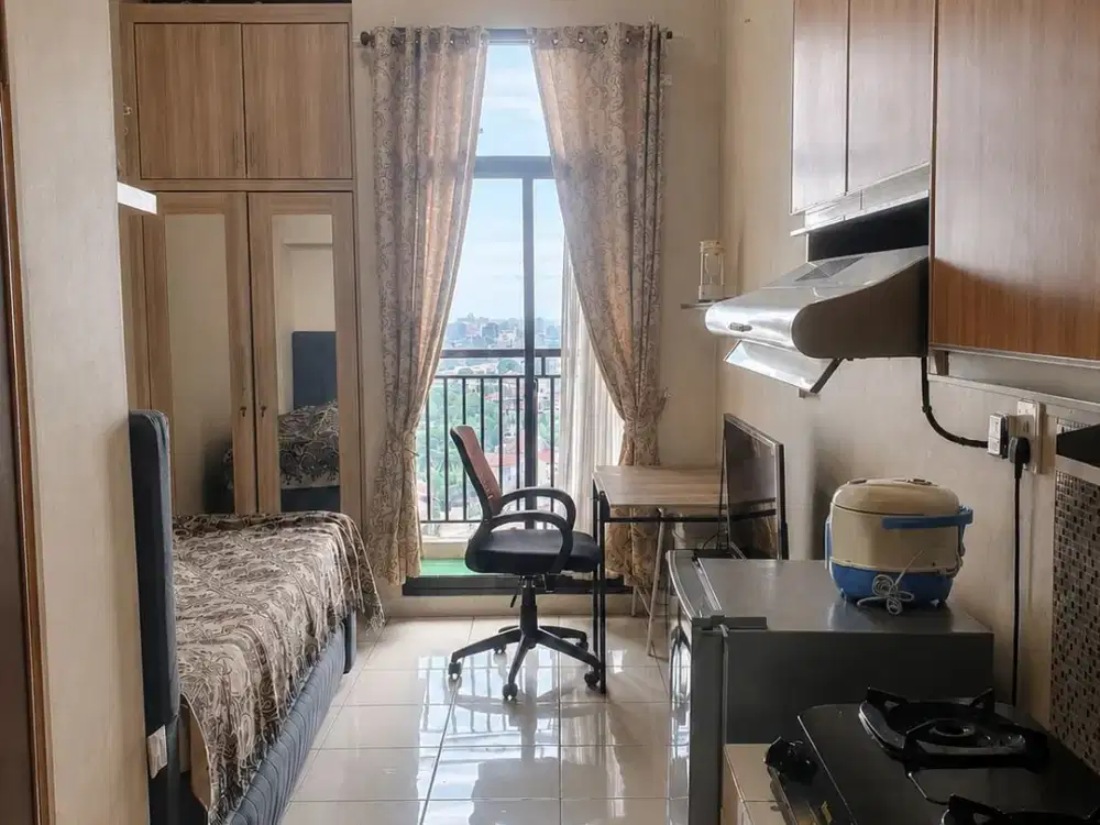 Apartemen Dave Depok Studio Full Furnish Disewakan Harga Mahasiswa