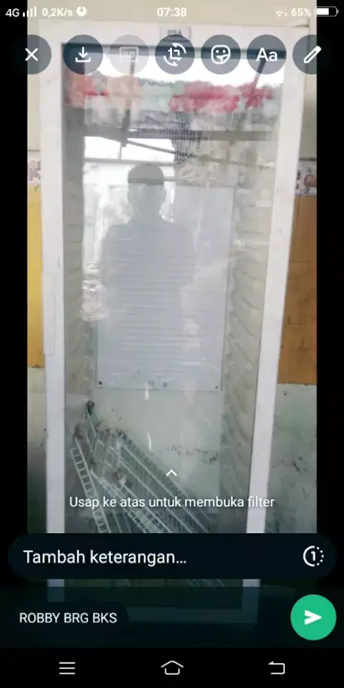 Jual showcase GEA secind