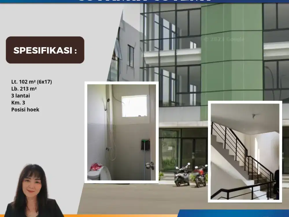 Disewakan Ruko Hoek Terrace 9 Suvarna Lavon Cikupa Tangerang