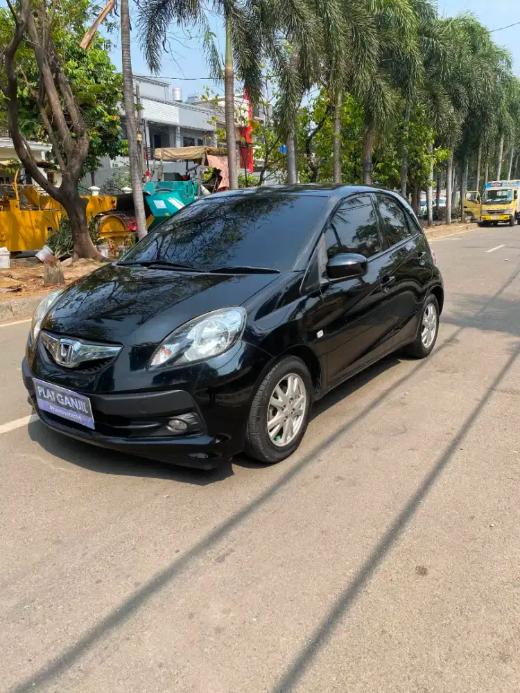 Brio Satya 1.2 E 2014 Manual Hitam Terlaris Siap Pakai