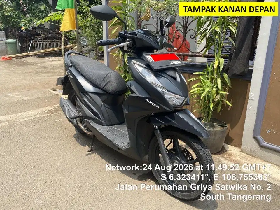 Honda Beat 2021 (CBS/ISS) Perawatan Rutin Pajak Panjang (Boleh Nego)