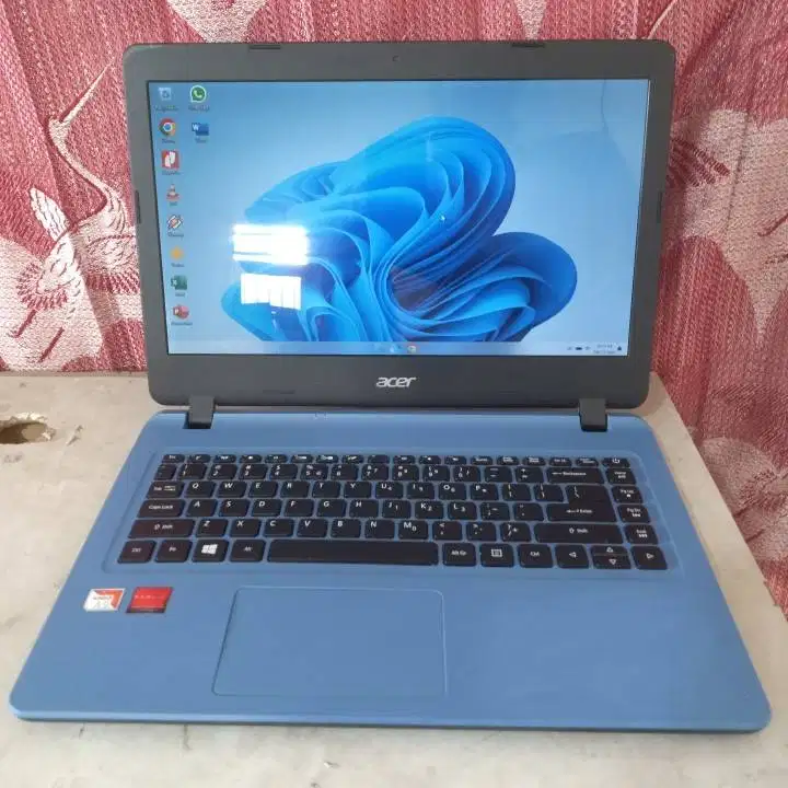 Laptop Acer Aspire 3 A314-41 Blue Biru SSD 128GB RAM 4GB AMD A9-9420