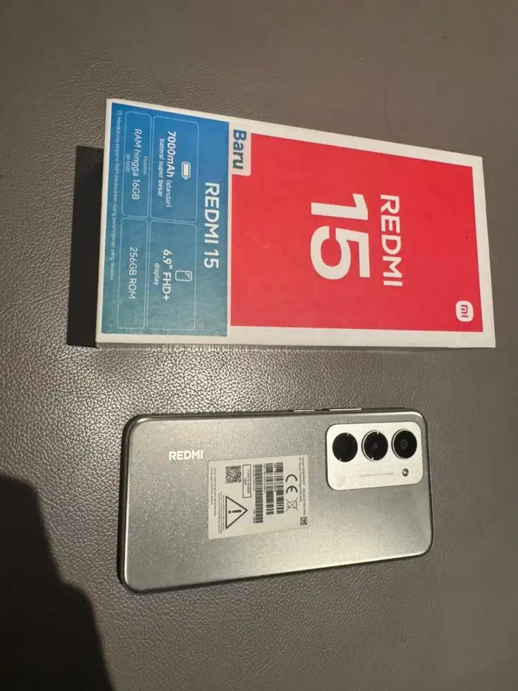 Redmi 15 8/256gb versi terbaik