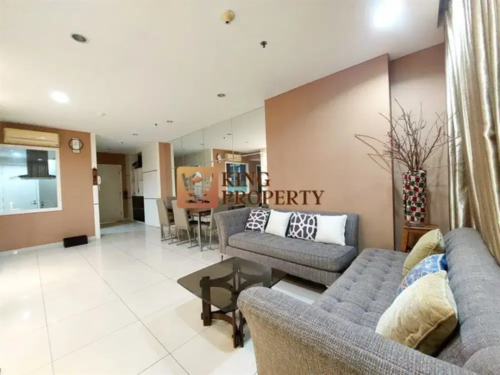 Jual Cepat! Condominium Central Park Residence jakarta barat 3BR+ Interior Tertata, semi furnished, dekat mall central park