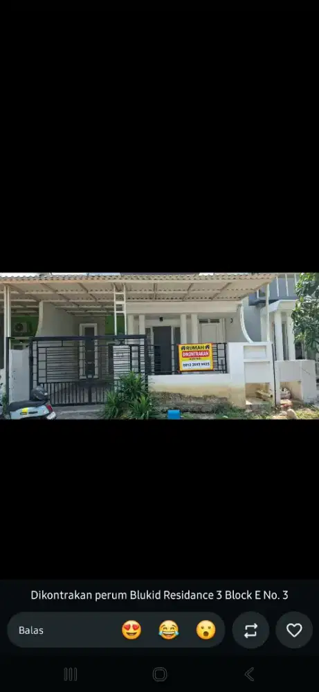 Disewakan Rumah 2 Lantai Milik CEO menyamar