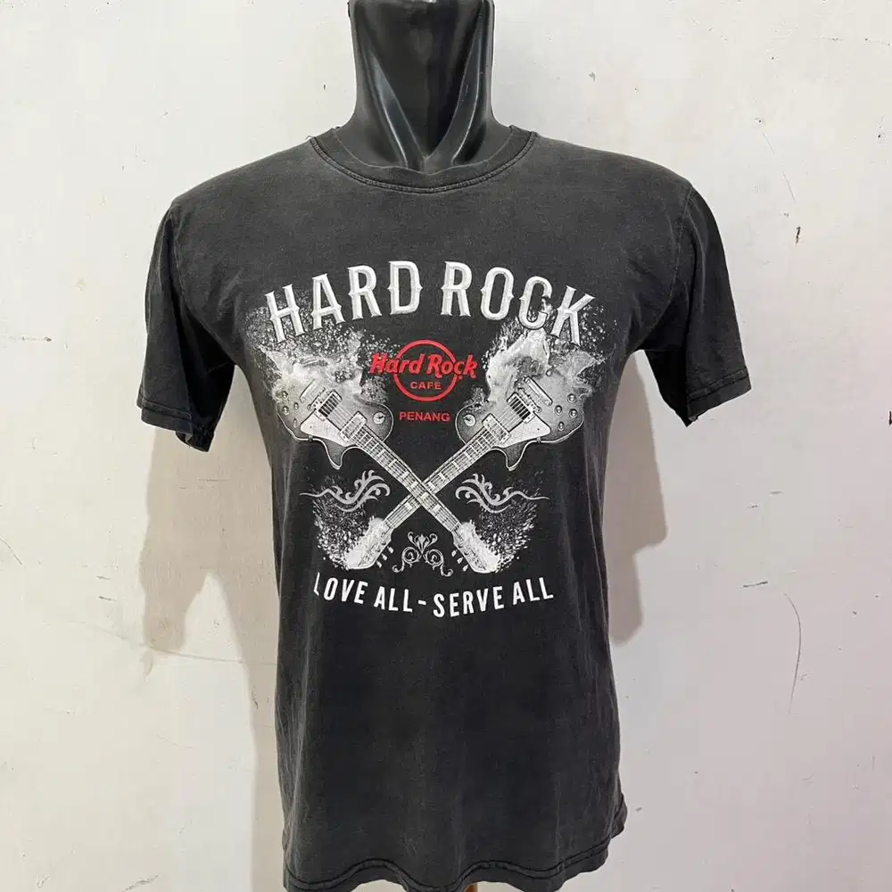 KAOS / T-SHIRT HARDROCK VINTAGE WASHING