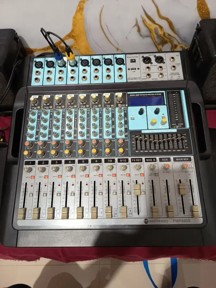 Mixer power monitor audio muluss