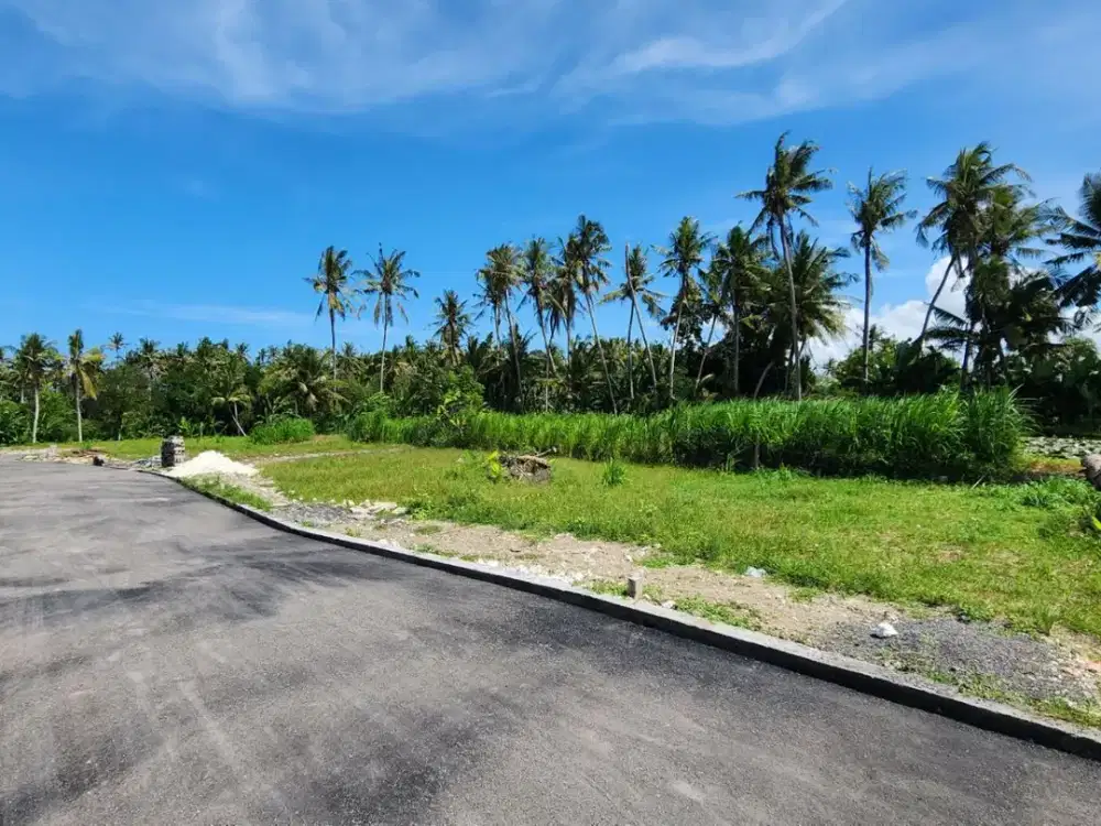 Tanah kavling view sawah di Pering, Blahbatuh, Gianyar. Lokasi strategis