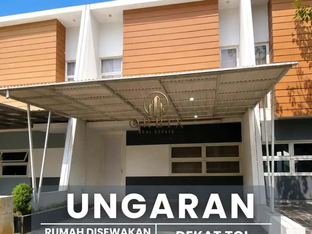 DISEWAKAN RUMAH 2 LANTAI FURNISHED DI UNGARAN – RP60 JUTA PER TAHUN