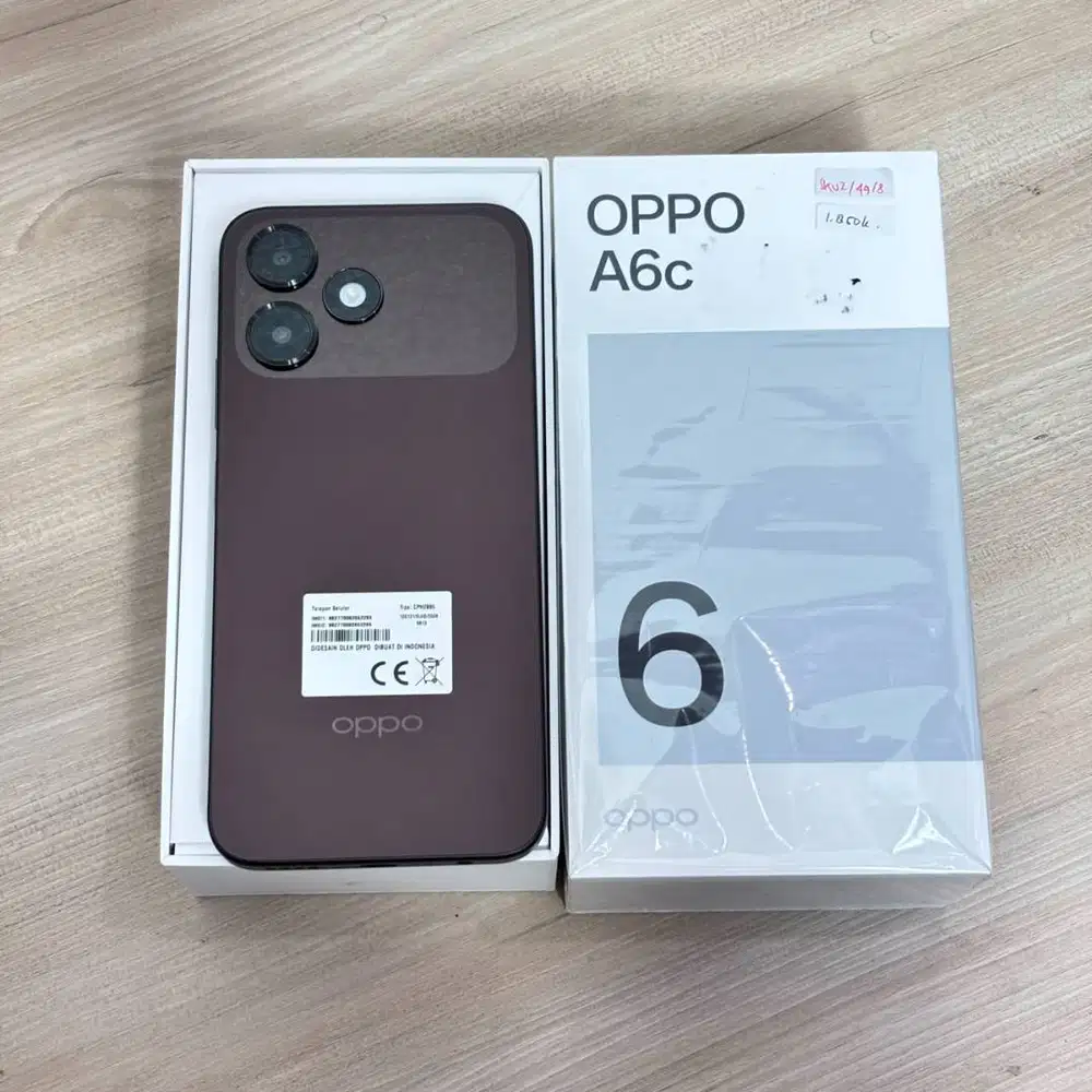OPPO A6C 4GB/64GB – FULLSET LIIKE NEW & ALL NORMAL