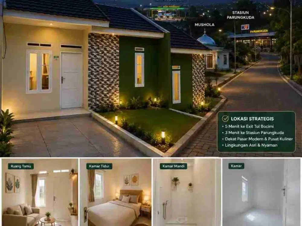 Rumah siap huni di BMI 6
