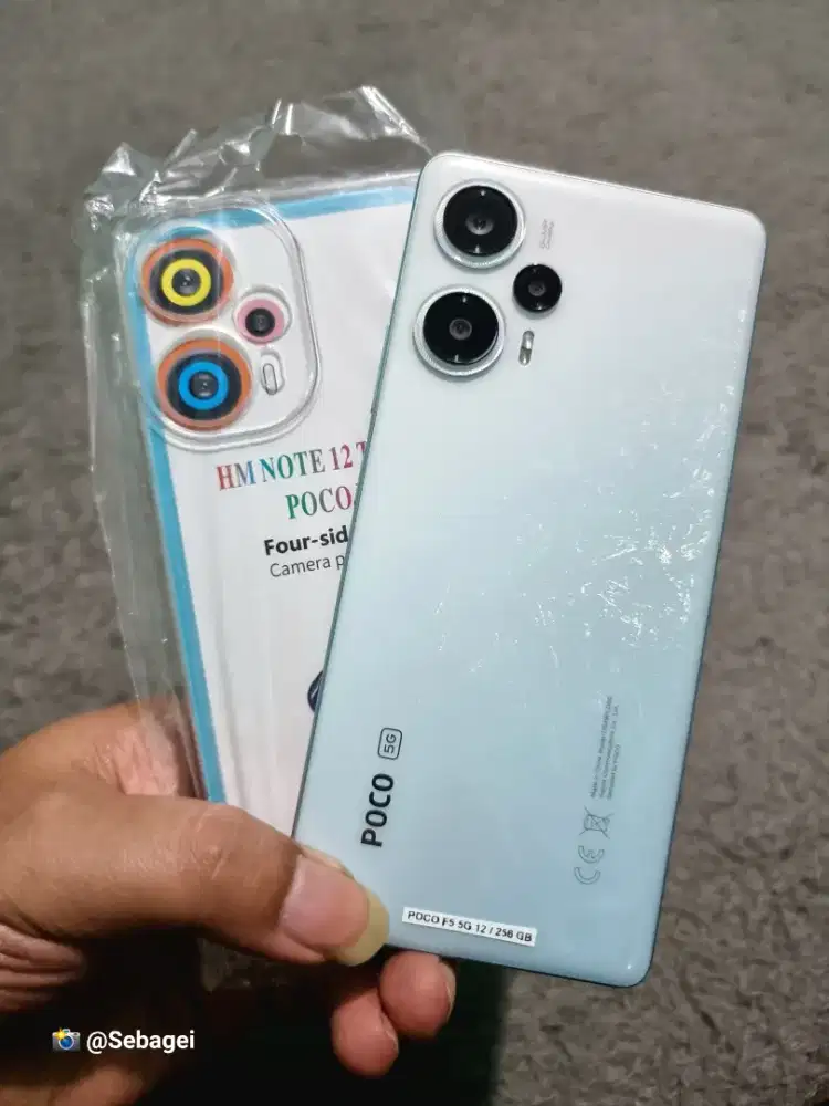 Poco F5 5G NFC Ram 24GB 12+12/256GB Murah Siap Pakai (Lokasi Cicaheum)
