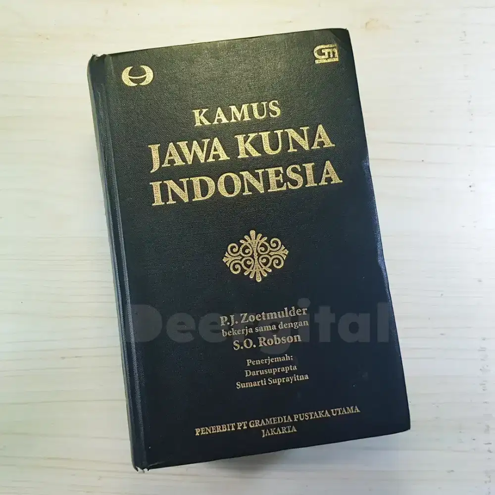 Kamus Jawa Kuna Indonesia (P.J. Zoetmulder) Original