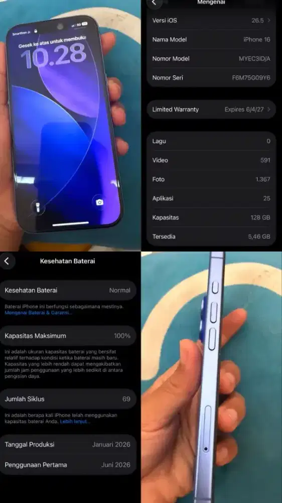 Iphone 16  like new