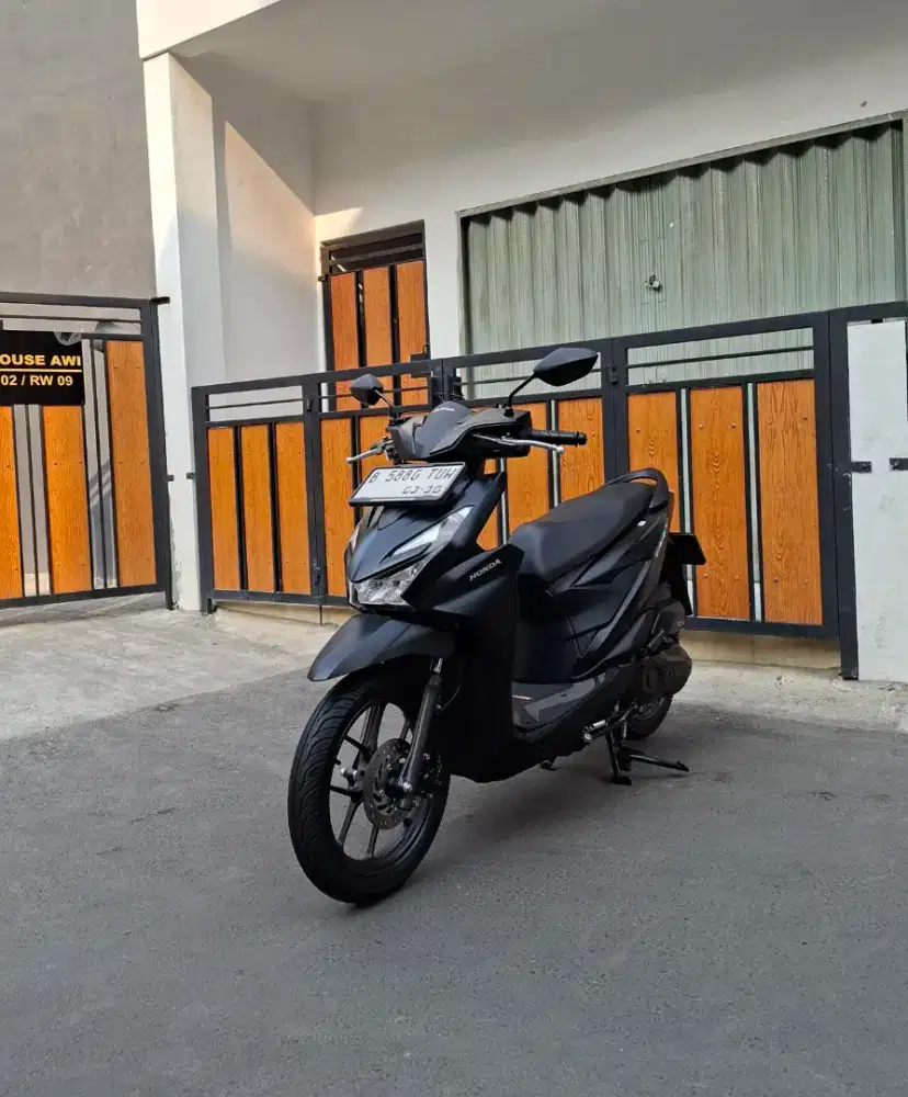 Honda Beat Deluxe Keyless CBS ISS MULUSSS Pajak Panjang