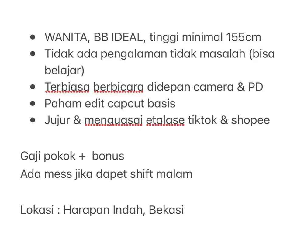 HOST LIVE ADMIN OLSHOP