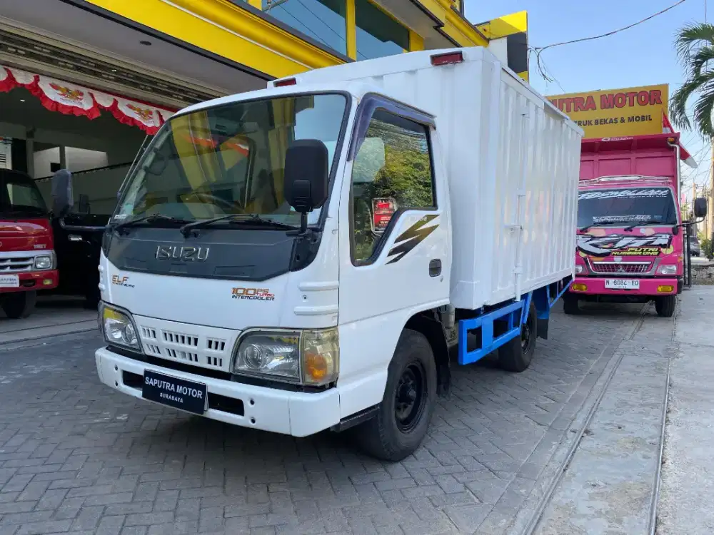 Truk Isuzu ELF 4rdLong Th2013 Box