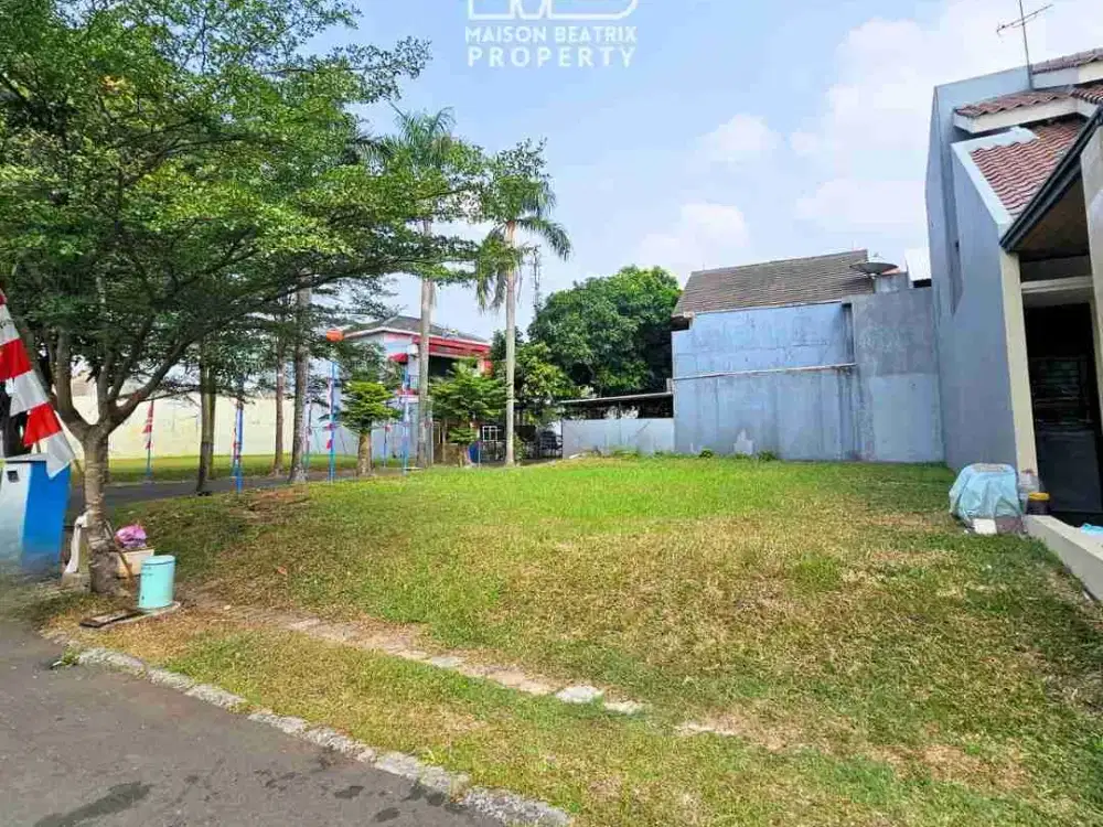 DIJUAL KAVLING POSISI HOEK!! CLUSTER, TAMAN CHRYSANT 1 KENCANALOKA BSD