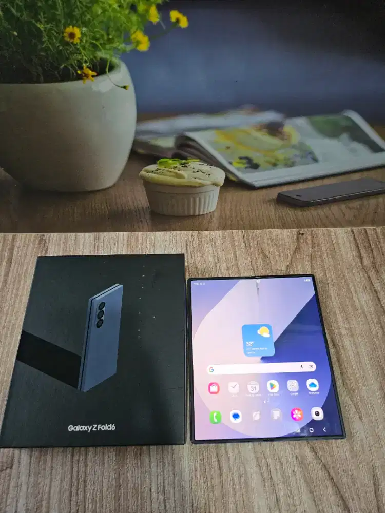 Samsung Galaxy Fold 6 Ram 12gb Resmi Sein Indonesia Fullset