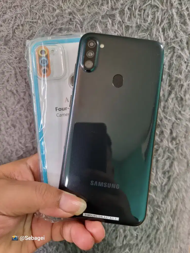 Samsung A11 Ram 3+4/32GB Murah Siap Pakai (Lokasi Cicaheum) Dibaca