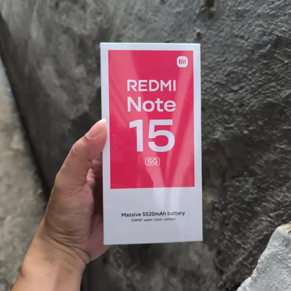 Redmi Note 15 5G 8/256gb Baru / new