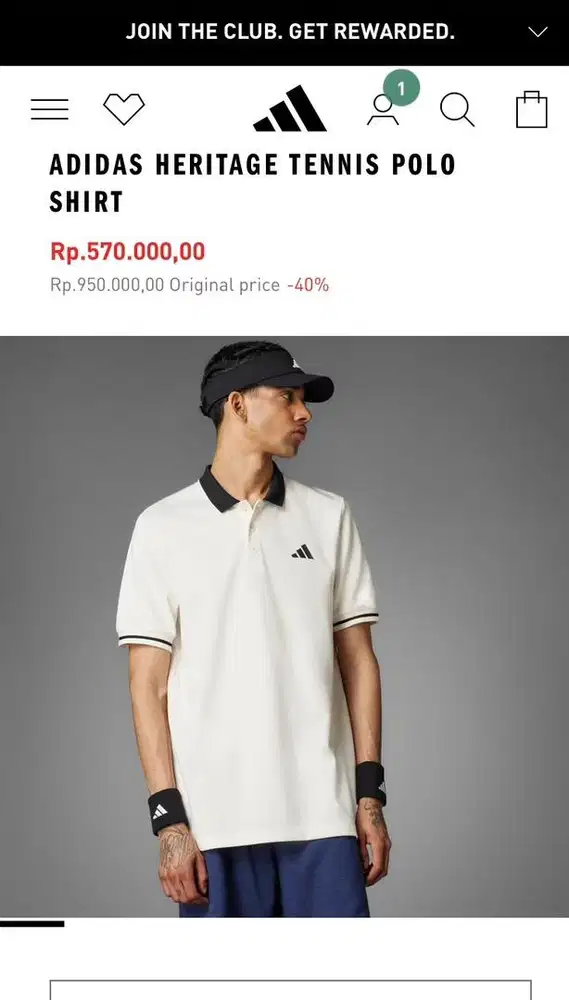 Adidas Heritage Tennis Polo Shirt