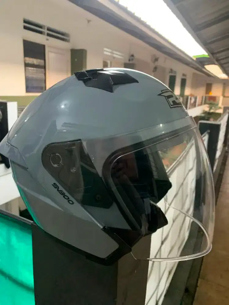 Helm RSV SV300 Modern Grey Glossy Double Visor